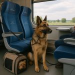 Jak przewozić psa w pociągu